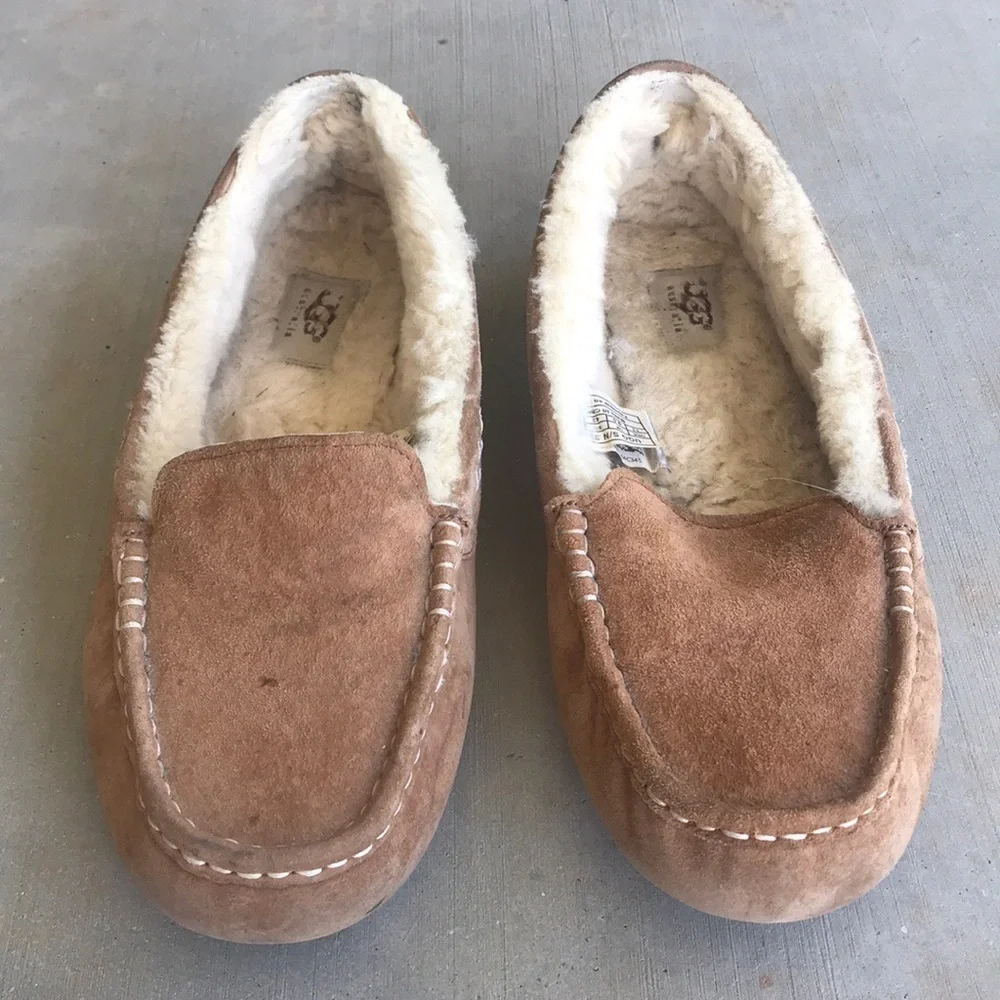 UGG Men’s Ascot Slipper Chestnut Shearling Lined